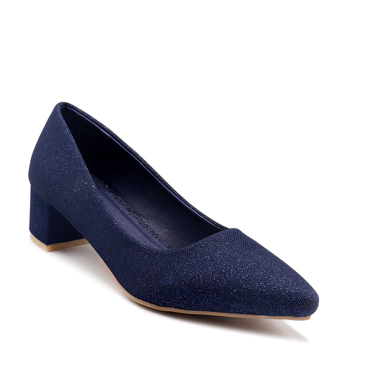 navy blue leather court shoes