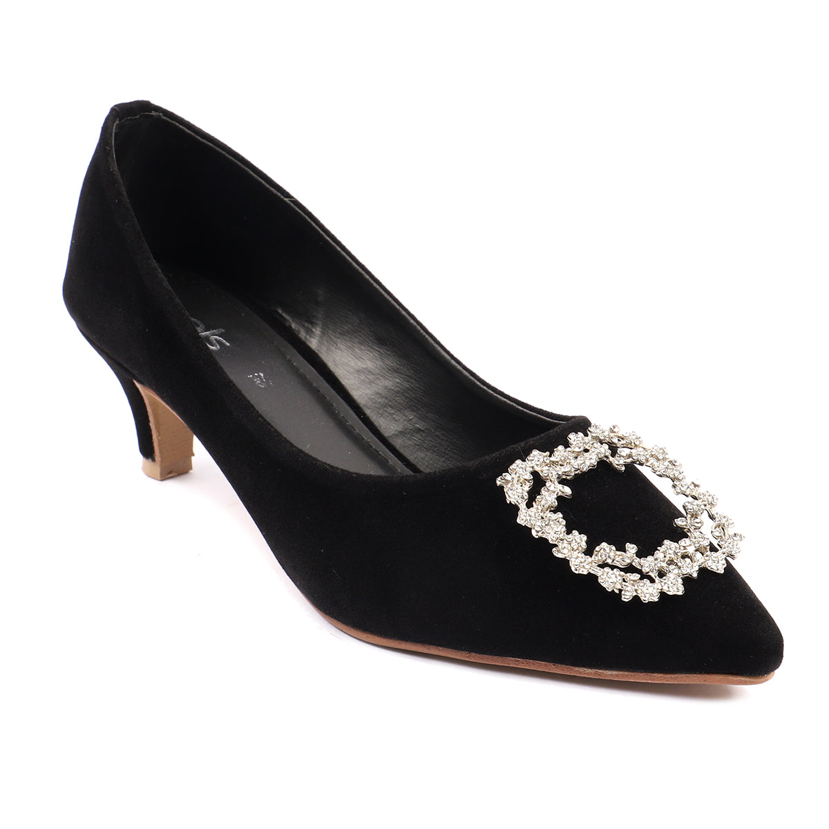 Black Fancy Court Shoes 087091 – Heels Shoes