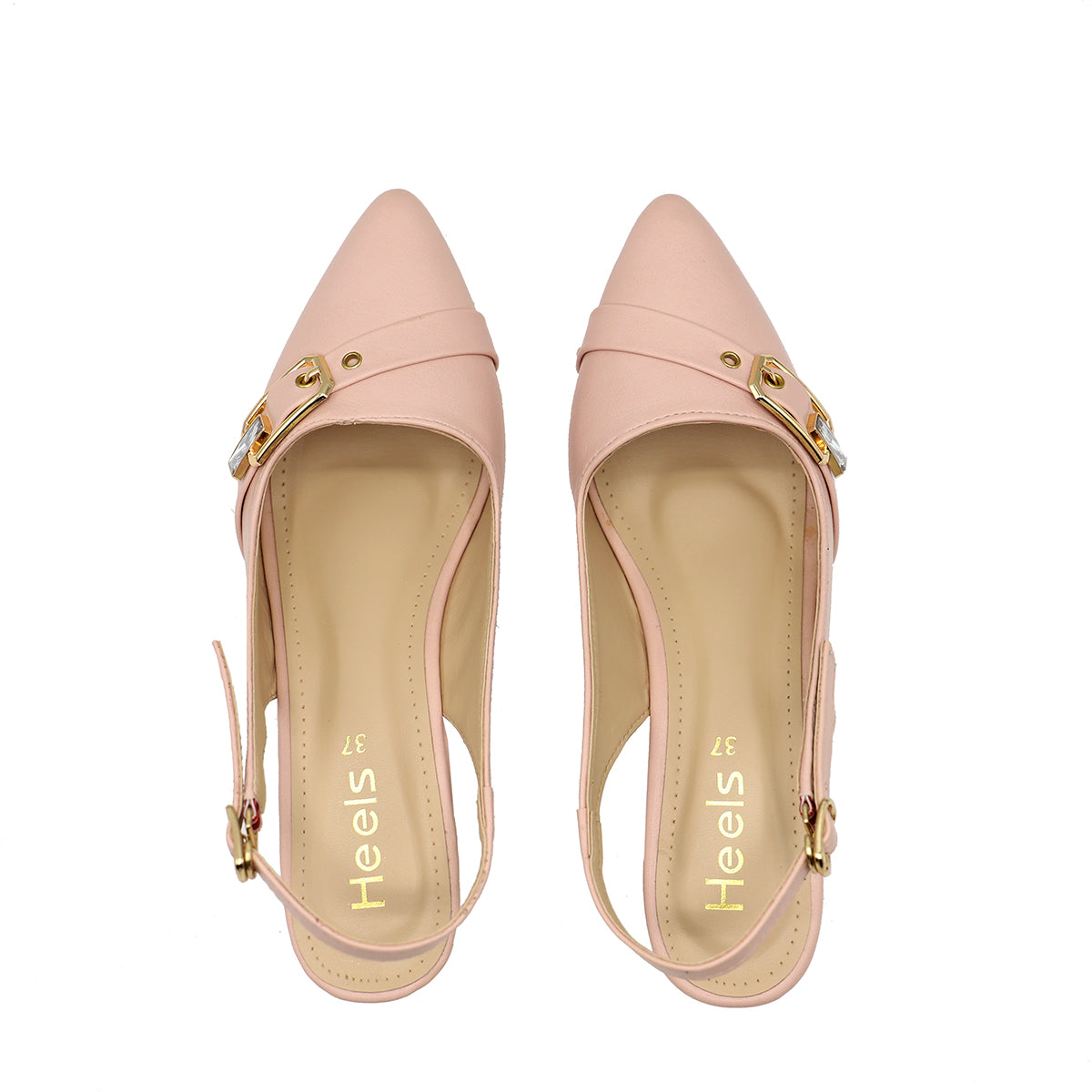 Light Pink Formal Court Shoes 085438 – Heels Shoes