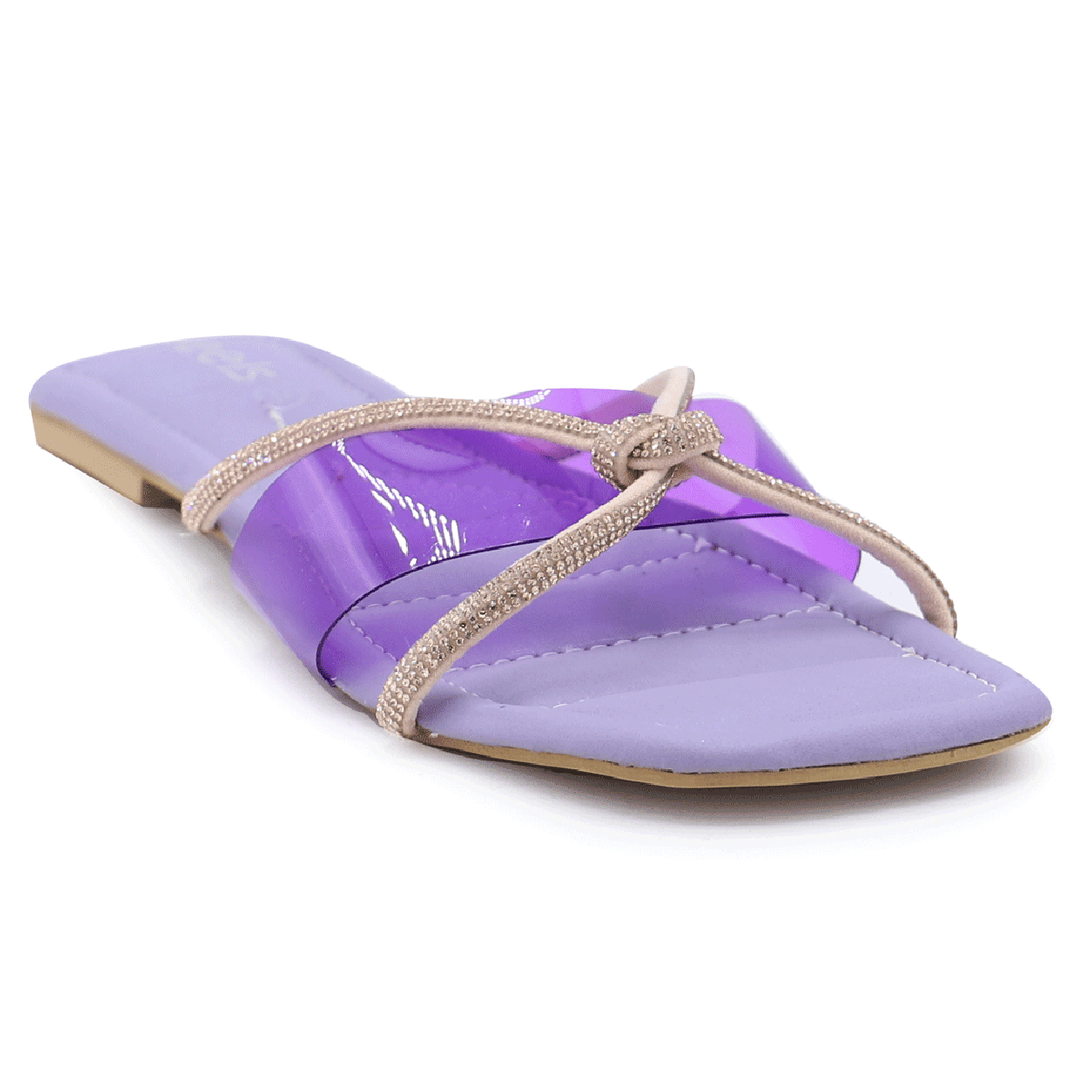 Purple slipper best sale