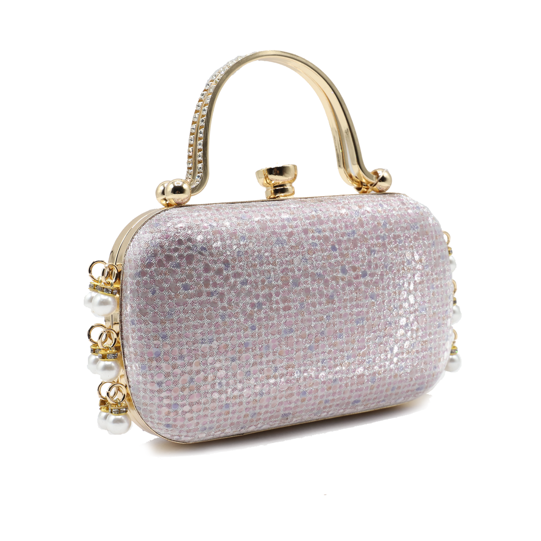 Peach Fancy Clutch C20907