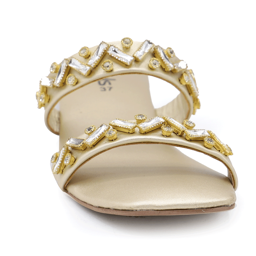 Golden Fancy Slipper 042073