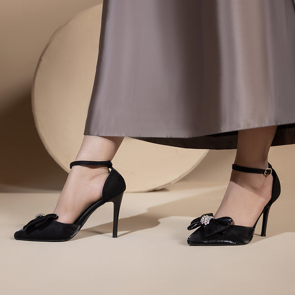 Black Formal Court Shoes L00850017