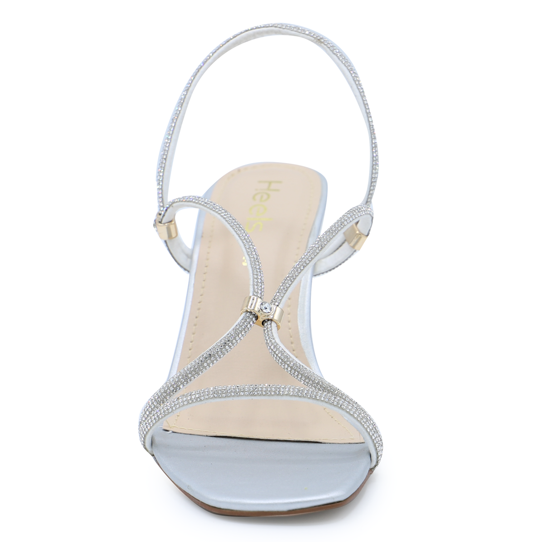 Silver Bridal Sandal 066620