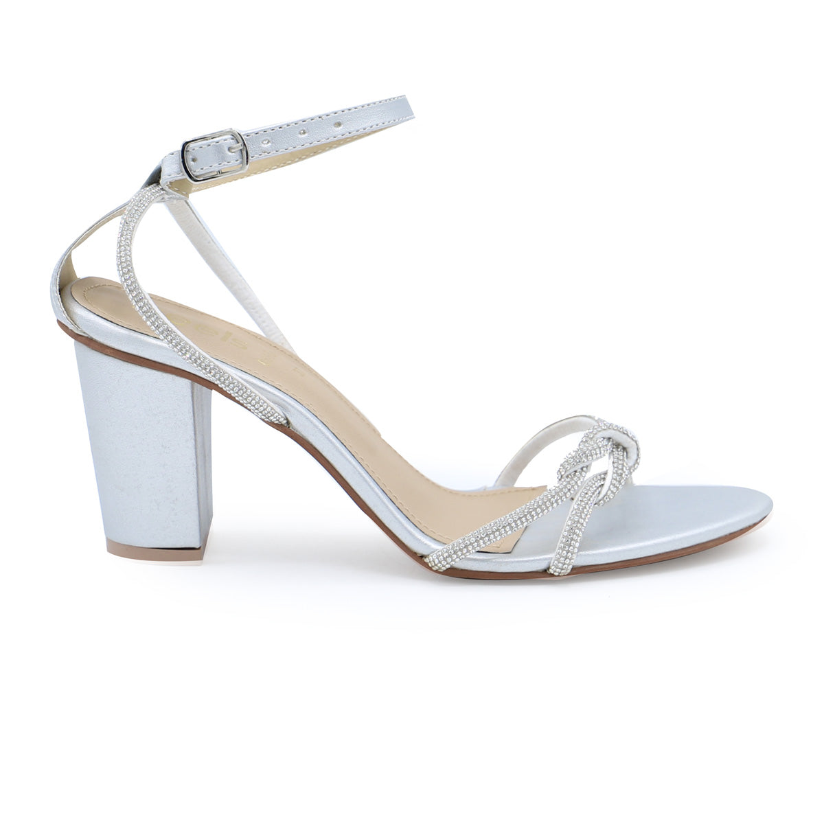 Jessica Simpson Stassey Glitter Strappy Block Heel Sandals | Dillard's