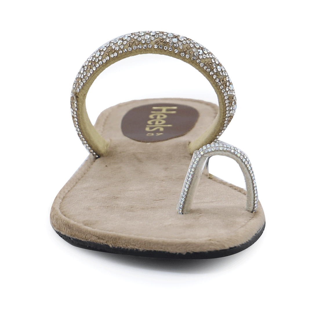 Golden Casual Chappal 000332