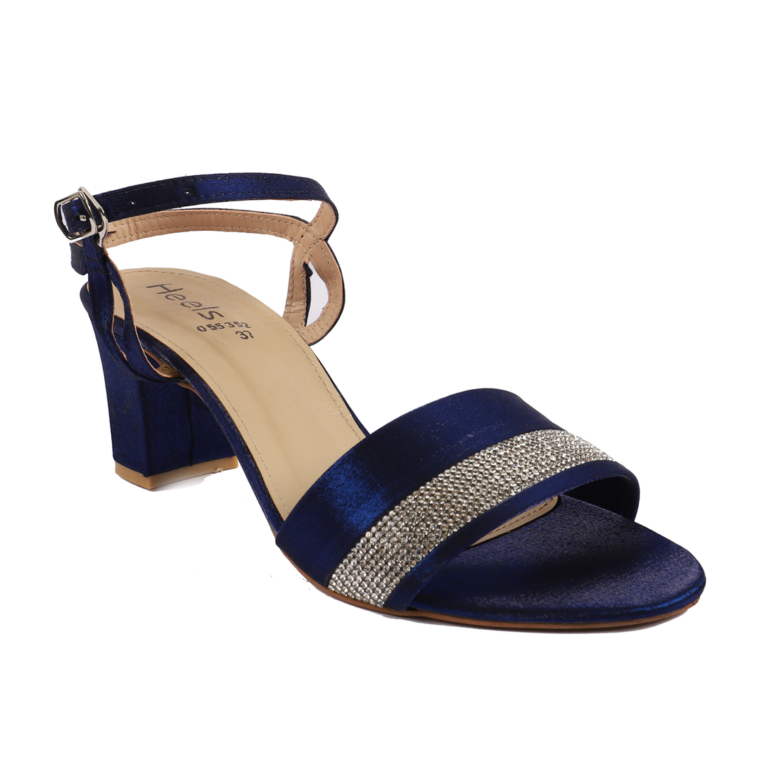 Navy blue formal store sandals