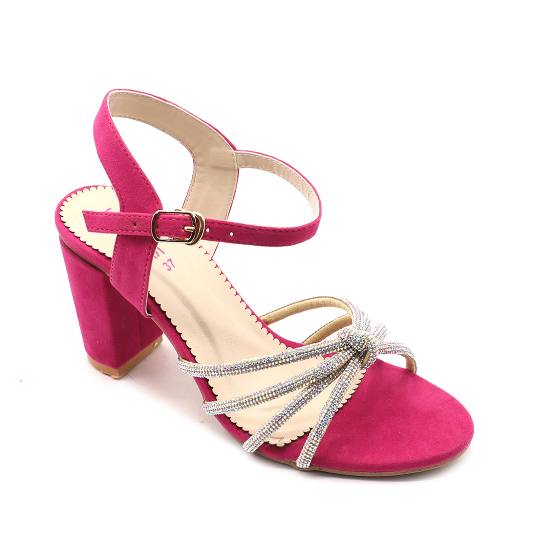 Shocking Pink Fancy Sandal 066692