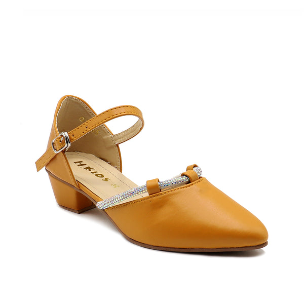 Mustard Formal Court Shoes G70095