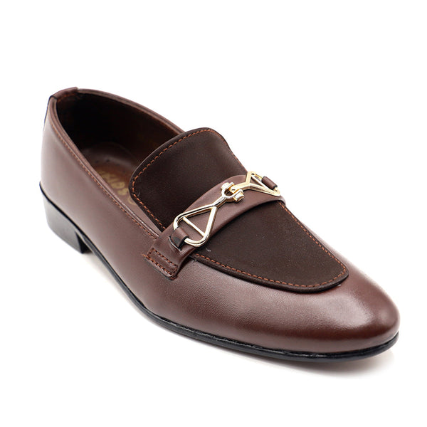 Coffee Formal Slip On B70038