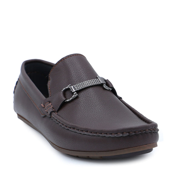 Brown Casual Slip On 165093