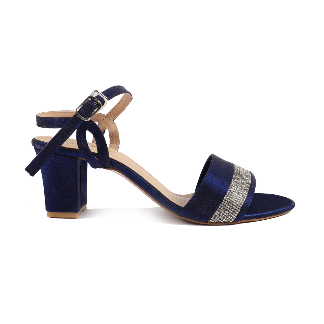 Navy blue best sale formal sandals