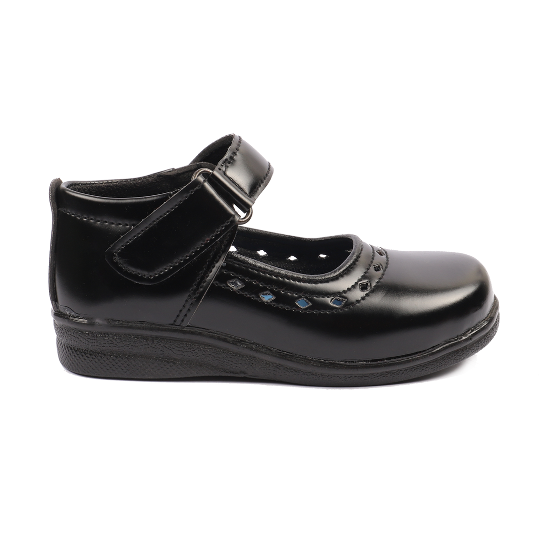 Black Casual School Shoes G90001
