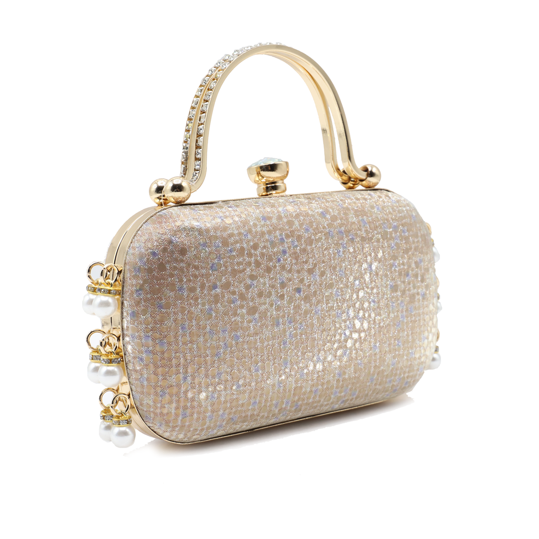 Golden clutches top