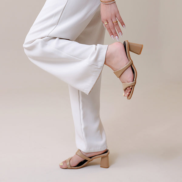 Beige Formal Slipper L00400048
