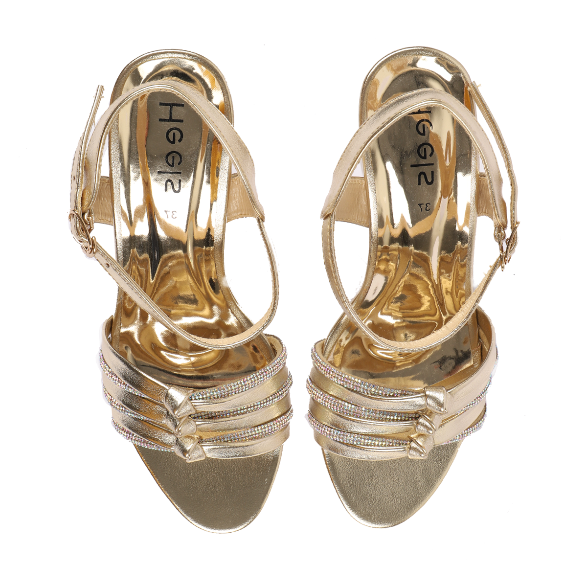 Golden Fancy Sandal 066636