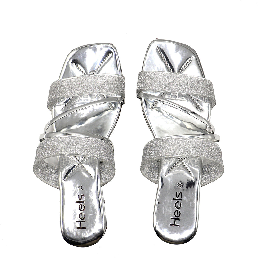 Silver Fancy Slipper 042096