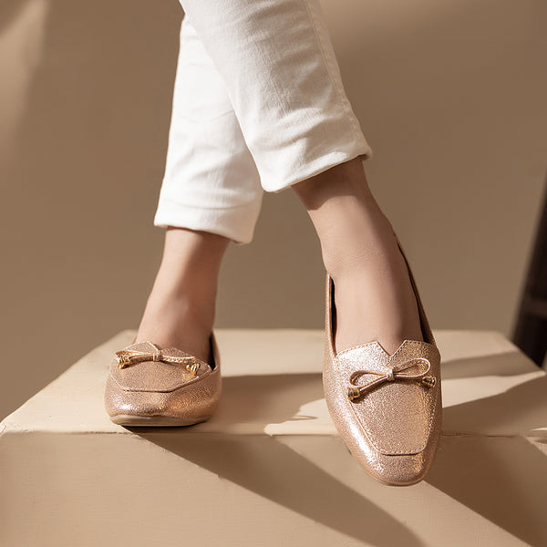 Peach Casual Pumps L00900018