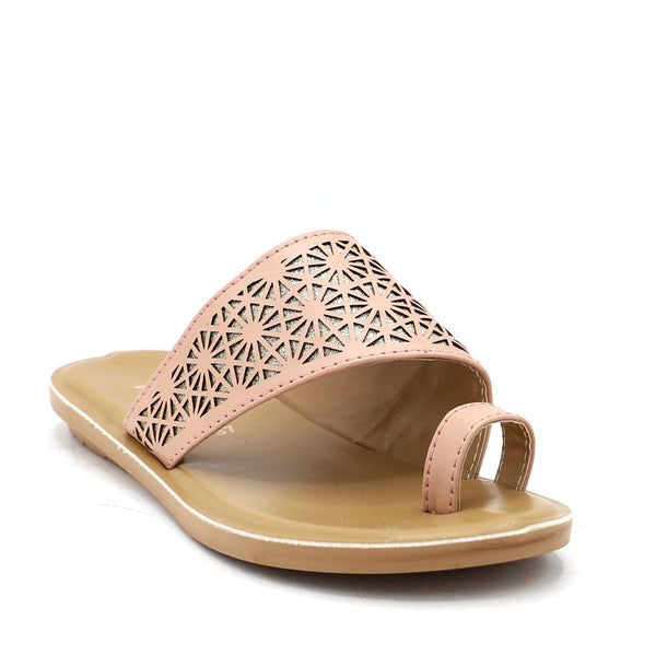 Light Pink Casual Flip-Flop 002072