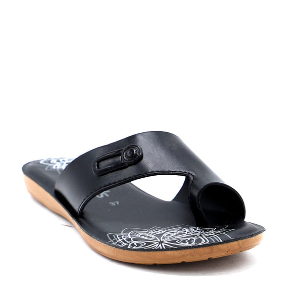 Black Casual Flip-Flop 002068