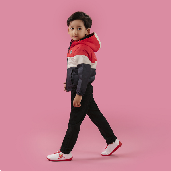 Red Casual Joggers B60005