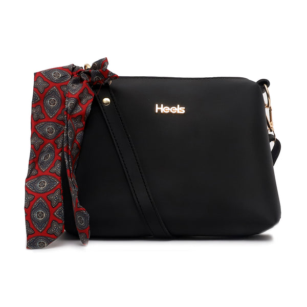 Black Casual Hand Bag for ladies, sleek, versatile & durable. Buy online in Pakistan