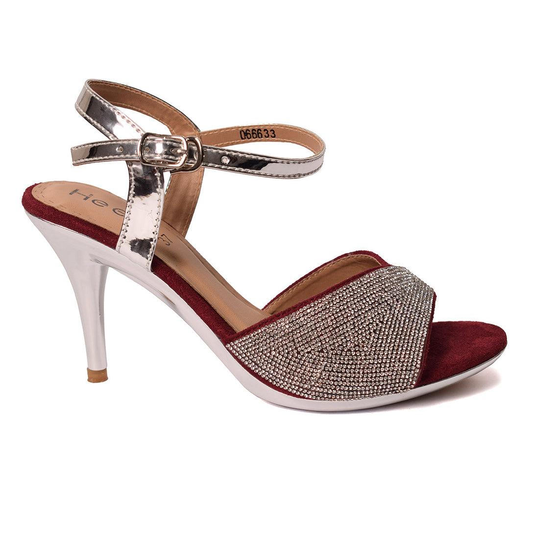 Maroon Fancy Sandal 066633