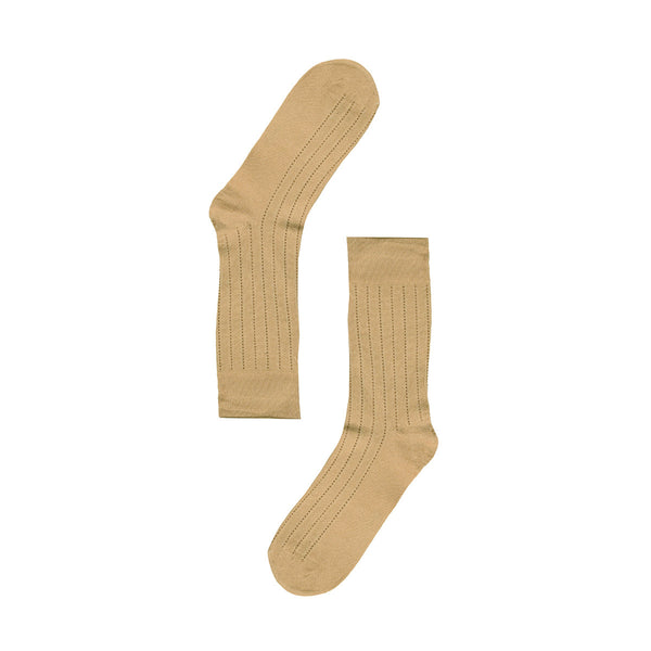 Beige Men Socks