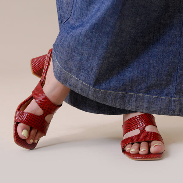 Maroon Formal Slipper L00400044