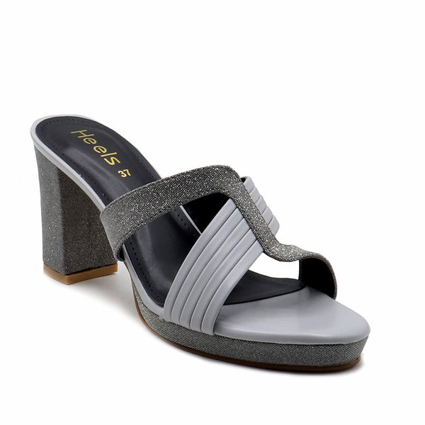 Grey Formal Slipper LDV400002