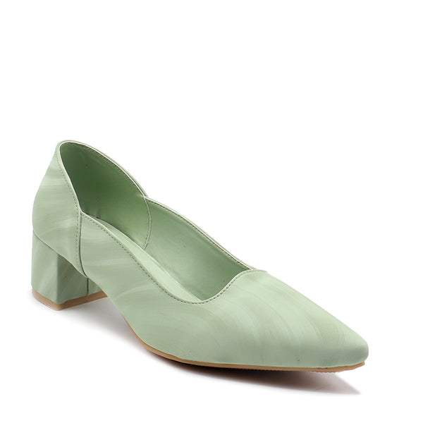 Mint Green Formal Court Shoes L00850005