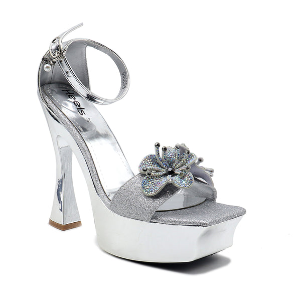 Silver Bridal Sandal 066688