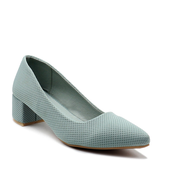 Mint Green Formal Court Shoes L00850007