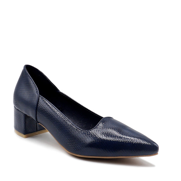 Navy Formal Court Shoes L00850004