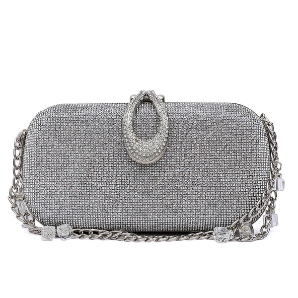 Silver Fancy Clutch C00C20330