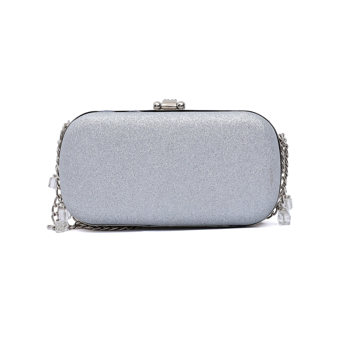 Silver Fancy Clutch C00C20330
