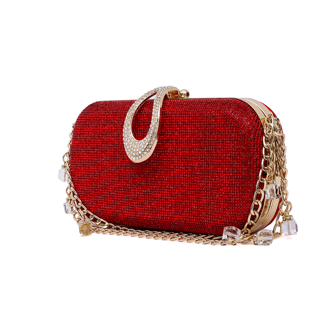 Red Fancy Clutch C00C20330