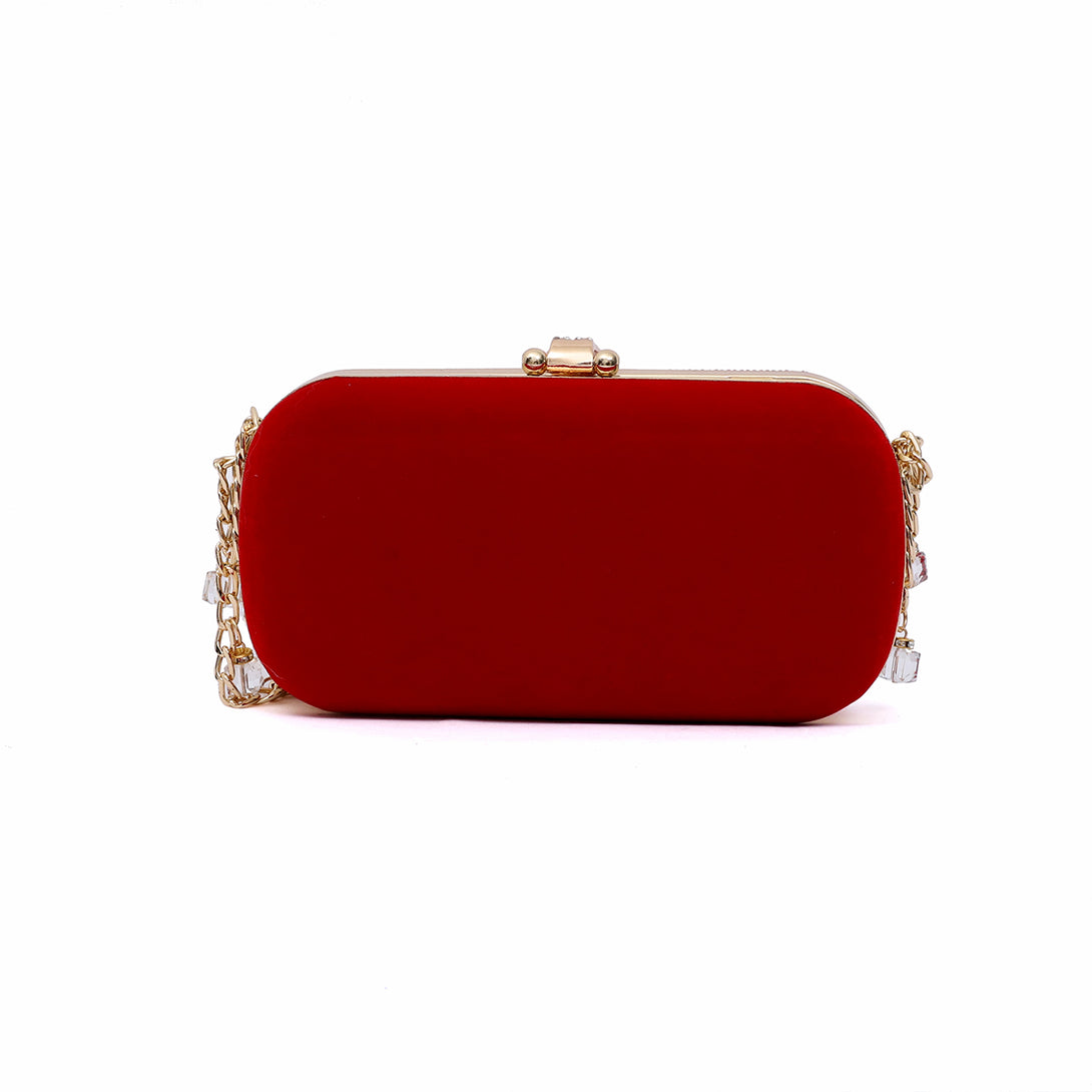 Red Fancy Clutch C00C20330