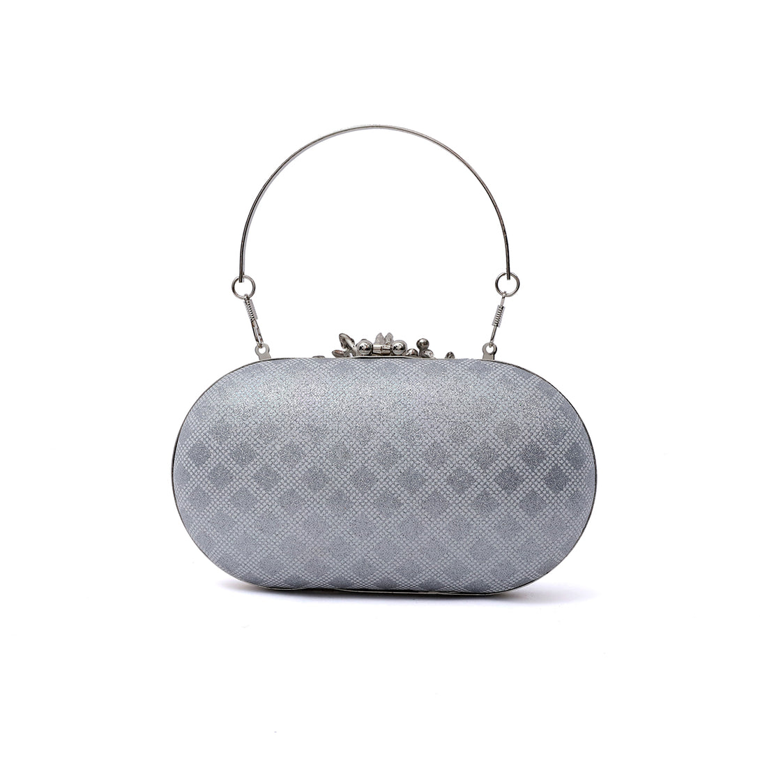 Silver Fancy Clutch C00C20334