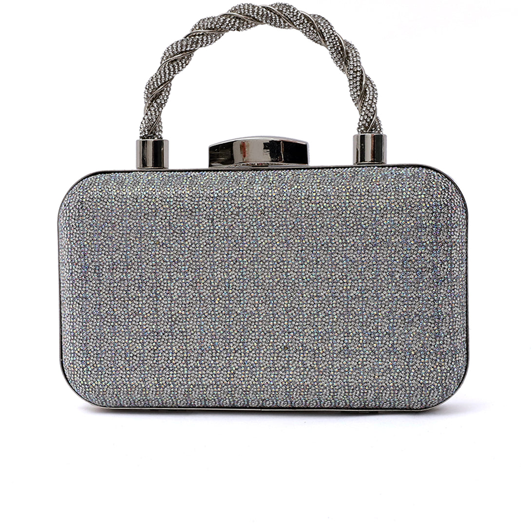 Silver Fancy Clutch C00C20338