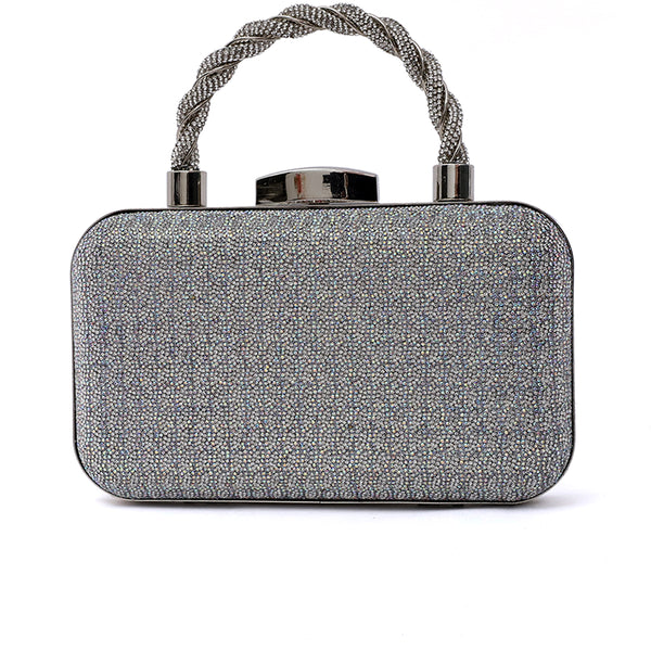 Silver Fancy Clutch C00C20338