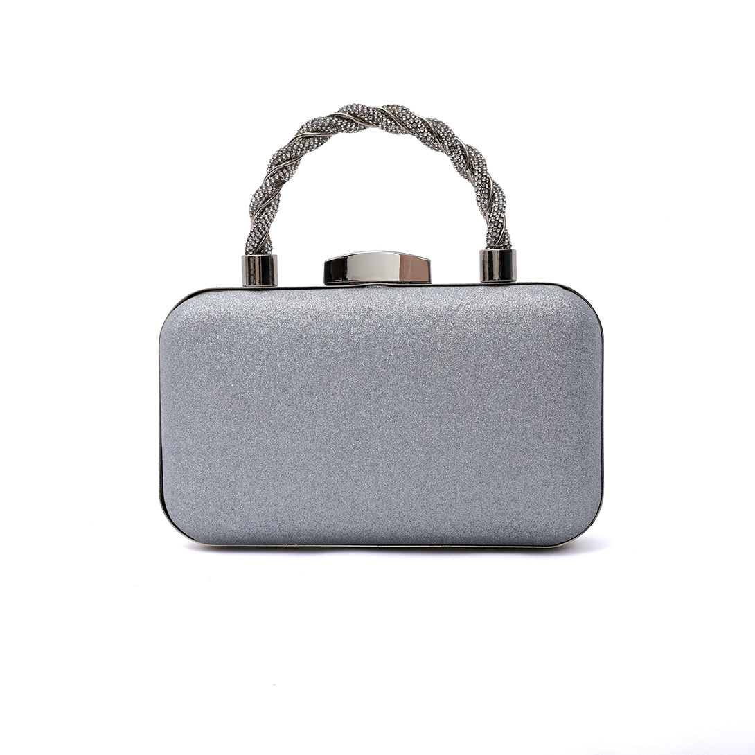 Silver Fancy Clutch C00C20338