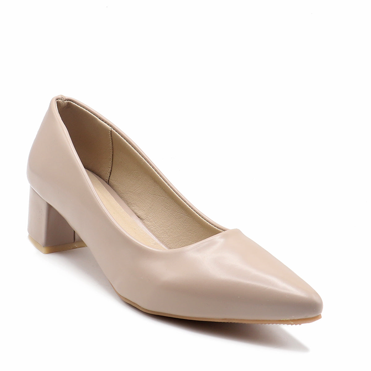 Nude heeled court shoes sale