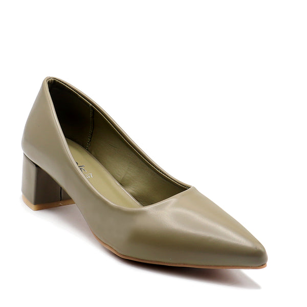 Green Formal Court Shoes L00850008