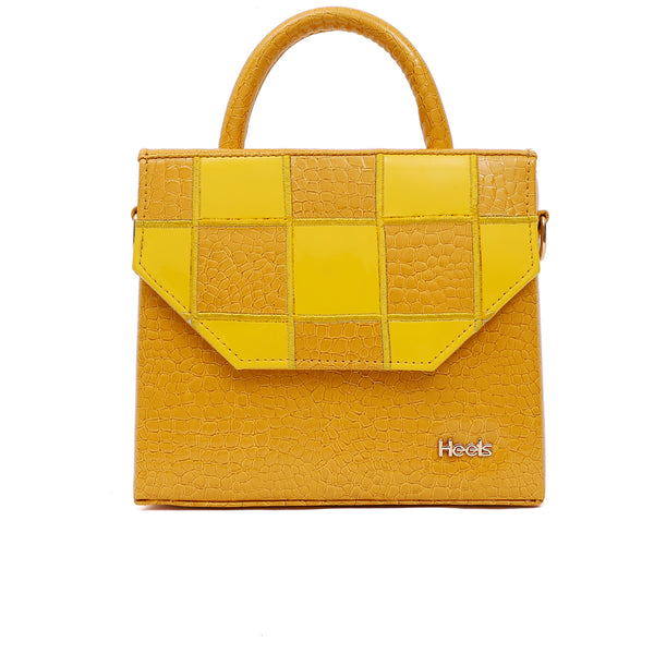 Yellow Casual Clutch C00C08092