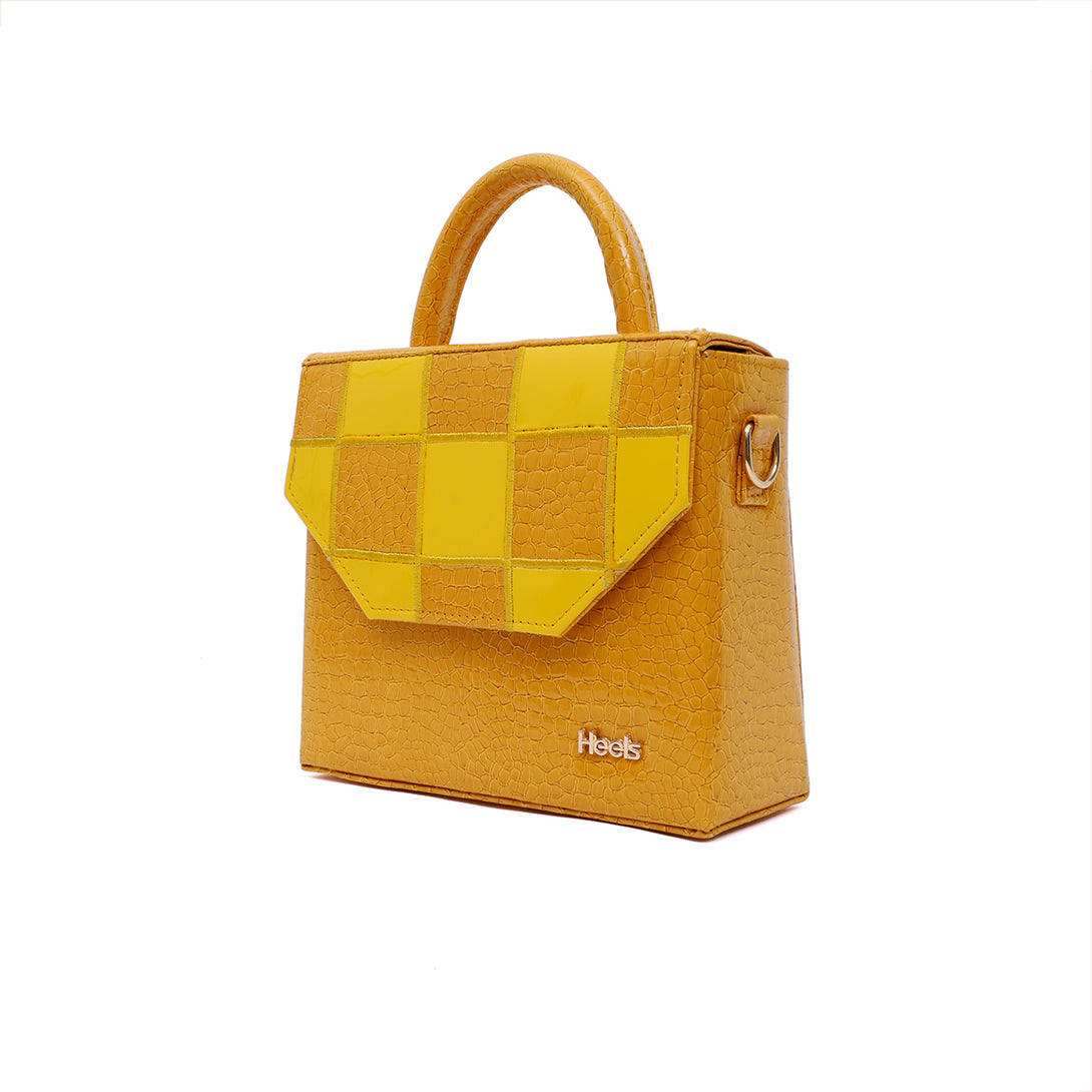Yellow Casual Clutch C00C08092