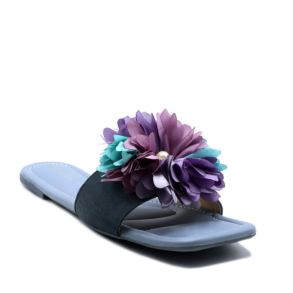 Sky Blue Casual Slipper L00000024