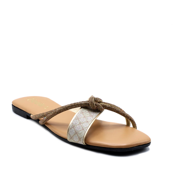 Beige Casual Slipper L00000047