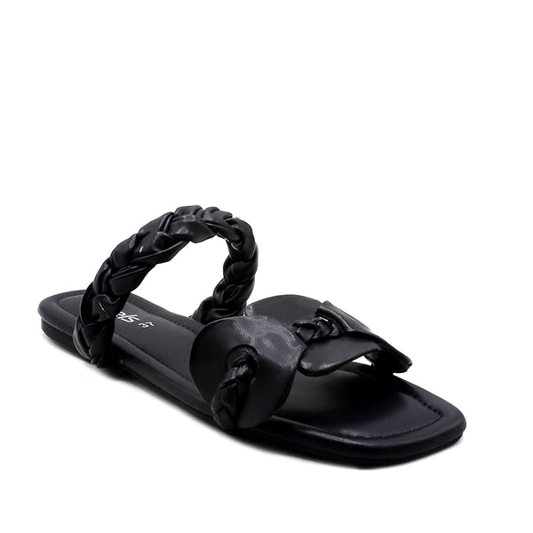 Black Casual Slipper L00350050