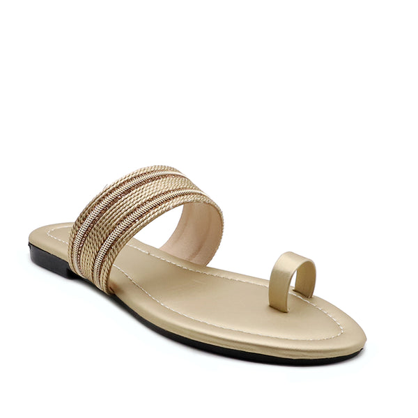 Golden Casual Chappal L00500020